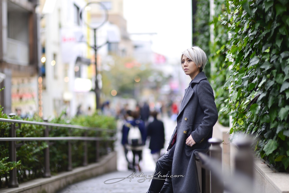 Album of the Location Photo Shoot taken by Andy Kho - Emi Tiger in Ometosando