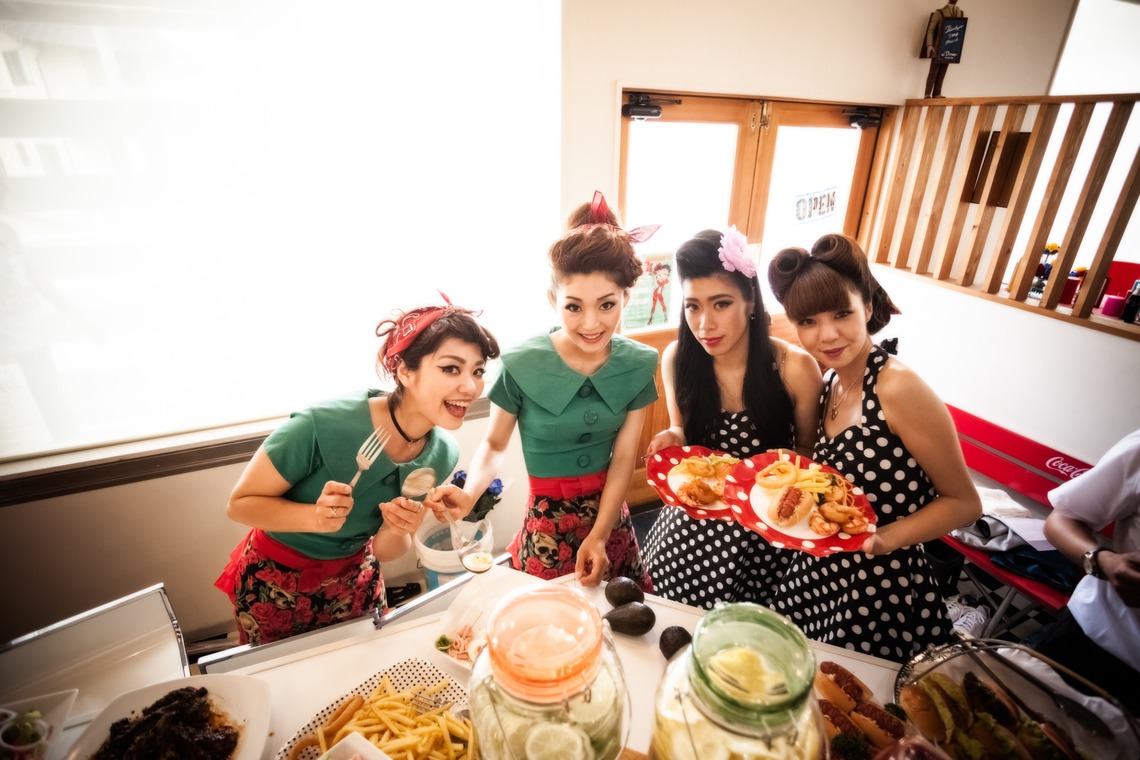  グラフィーズが撮影した「ピンナップ ウェディング」の写真