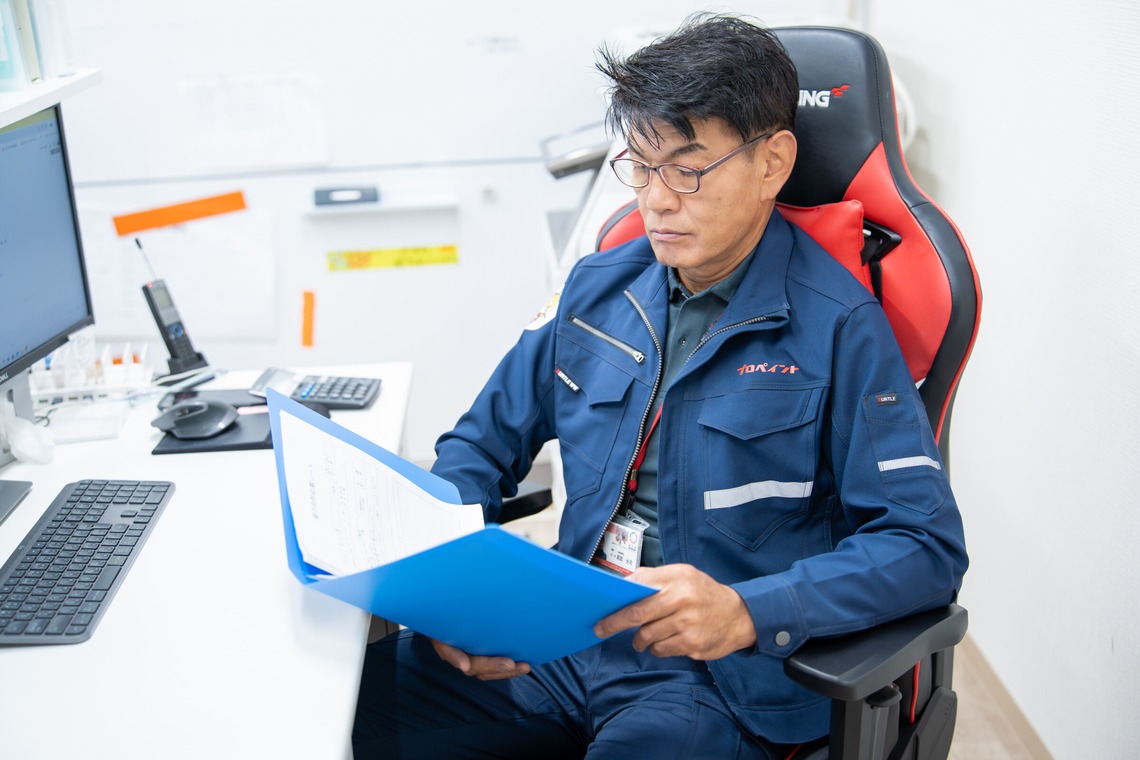 ARUKU PHOTOが撮影した写真のアルバム「塗装会社プロペイント様の店舗紹介撮影」