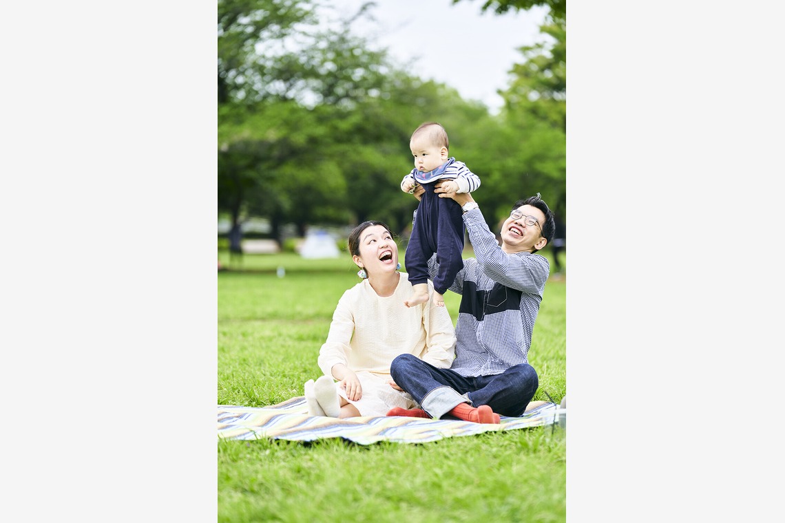 大橋裕紀が撮影した「生誕1周年記念ご家族撮影」の写真