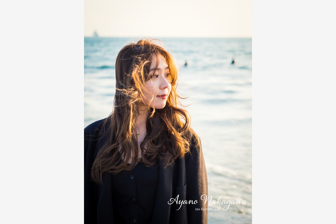 中川彩乃が出張撮影した家族写真(キッズ,ベビーフォト)などが写った「ビーチサイドポートレート」の家族写真