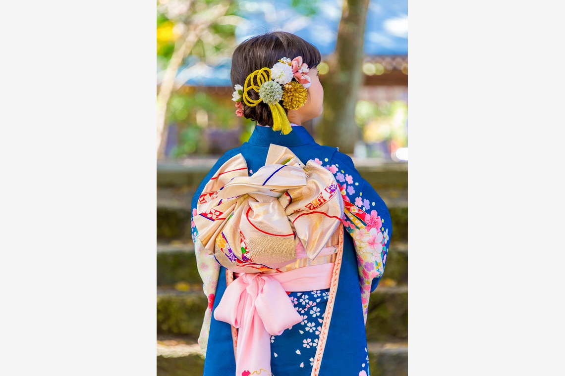 waka photoが出張撮影した家族写真(キッズ,ベビーフォト)などが写った「七五三撮影」の家族写真