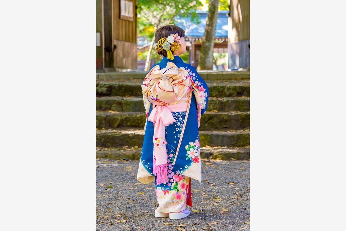 waka photoが出張撮影した家族写真(キッズ,ベビーフォト)などが写った「七五三撮影」の家族写真