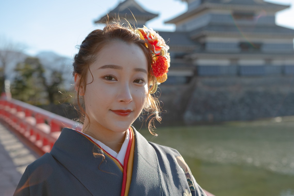 ストーンキーが撮影した「松本城での成人式」の写真