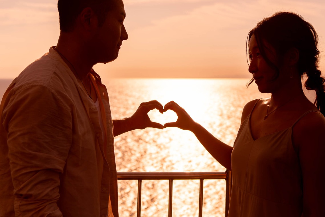 おくやま映像Laboが撮影した「ウエディング前撮り」の写真