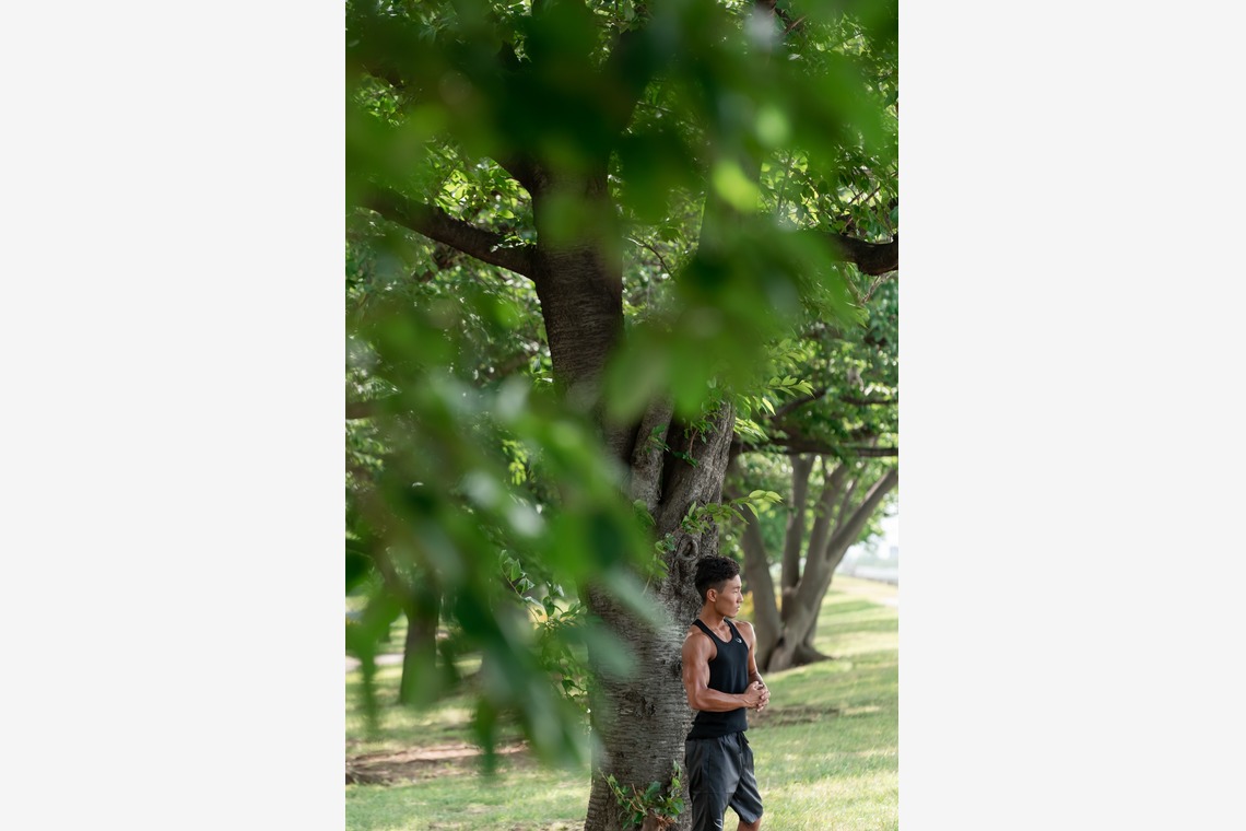 mpty photoが撮影した「パーソナルトレーナーさん　ロケーション撮影」の写真