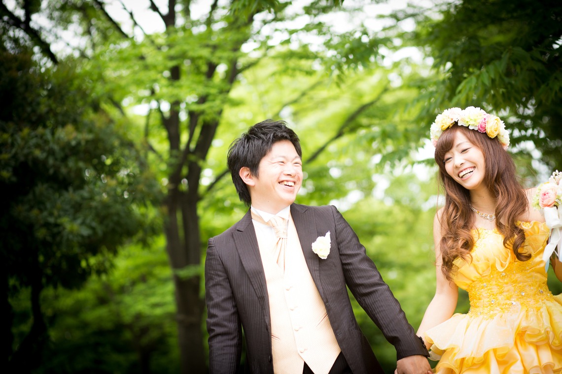 E-Weddingが撮影した「ロケーション前撮り」の写真