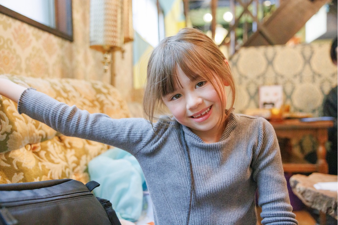 ちずカメラが撮影した「可愛い子供達」の写真