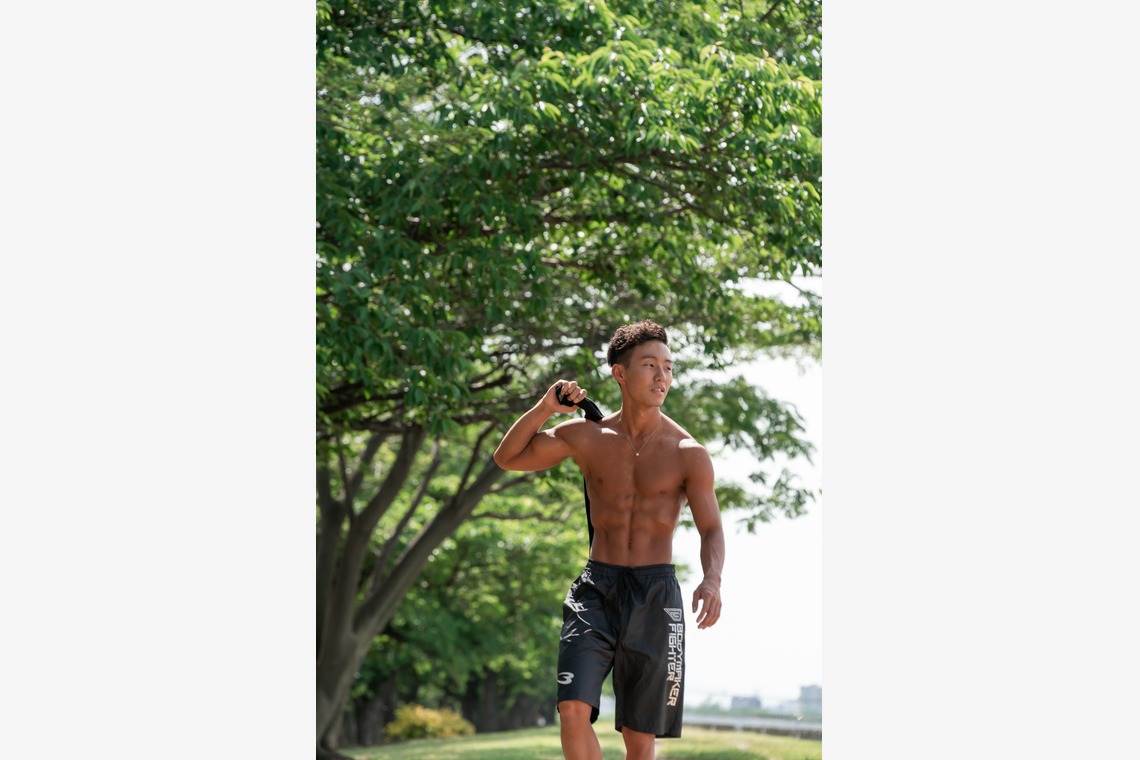 mpty photoが撮影した「パーソナルトレーナーさん　ロケーション撮影」の写真