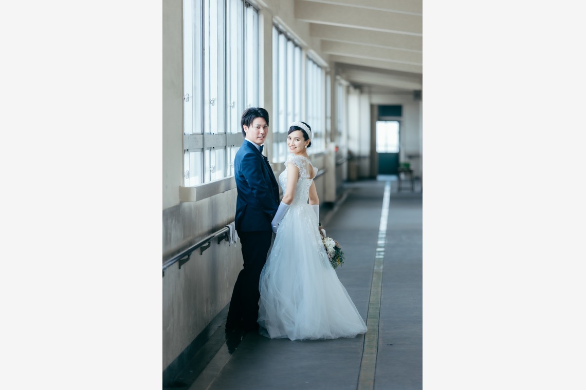 株式会社Ervaが撮影した「結婚式前撮り（校舎にて）」の写真