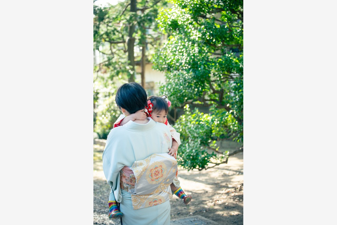 戸澤麻衣が出張撮影した家族写真(キッズ,ベビーフォト)などが写った「北区　七五三」の家族写真