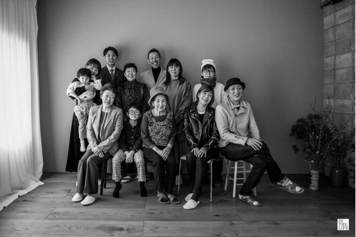 伊藤写真事務所 イン・ザ・ライフが撮影した写真のアルバム「家族の肖像」