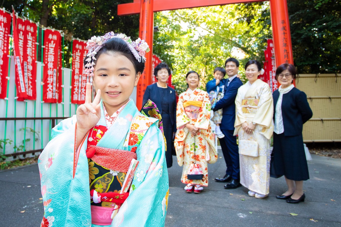 Kan Suzuki  photographyが撮影した七五三フォトのアルバム「日枝神社」