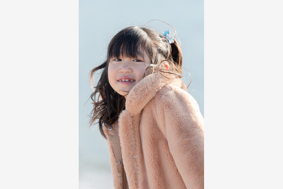 福永写真事務所が撮影した「家族写真（須磨海岸）」の写真