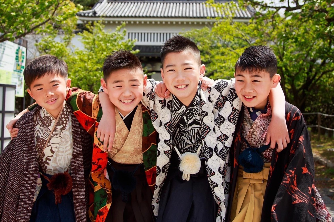 中井企画が撮影した「ハーフ成人式」の写真