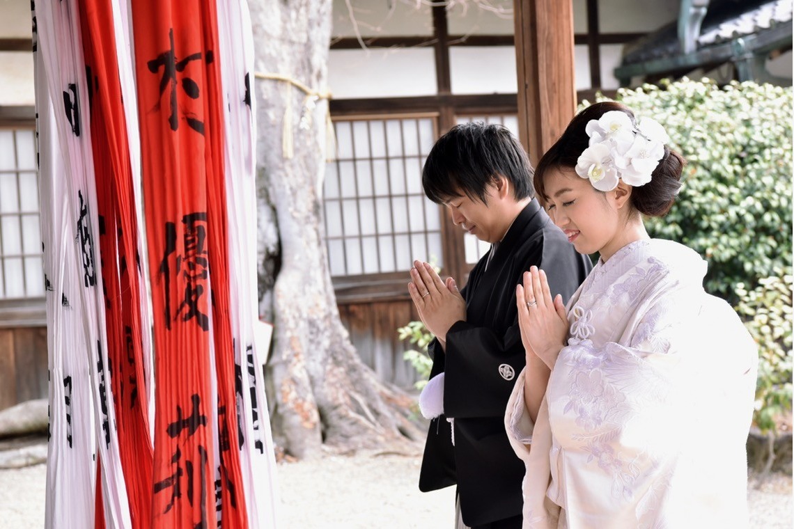 キキフォトワークスが撮影した「奈良公園でのロケーション撮影と神社でのご祈祷」の写真