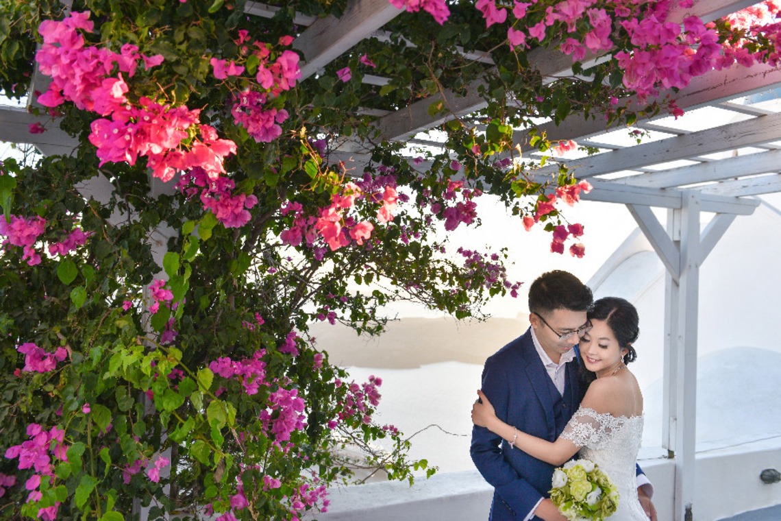 Olga Chalkiadakiが撮影した「サントリーニウェディング写真」の写真