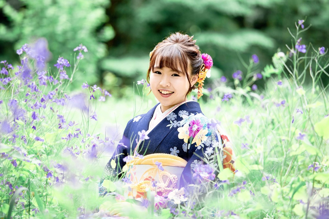 松井シンジが撮影した「成人式前撮り」の写真