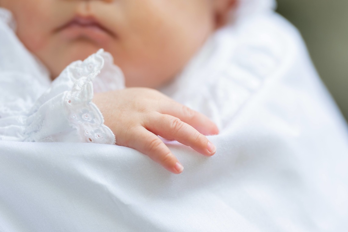 株式会社スマイルプロアートが出張撮影した家族写真(キッズ,ベビーフォト)などが写った「お宮参り」の家族写真