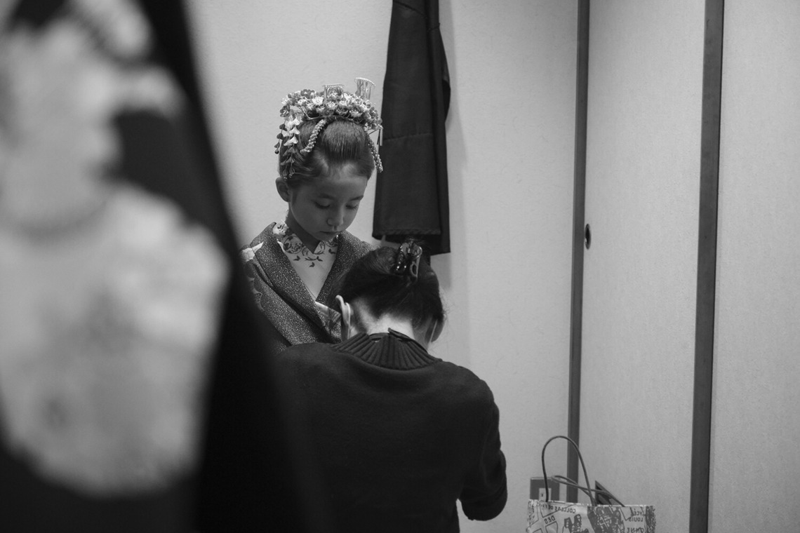 濱田茉里が撮影した写真のアルバム「七五三ロケ」