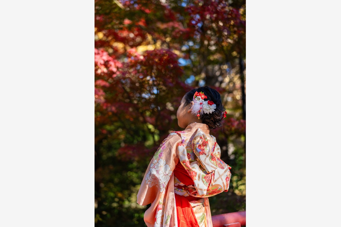 萩原　蔵志が撮影した「七五三のロケ撮影」の写真