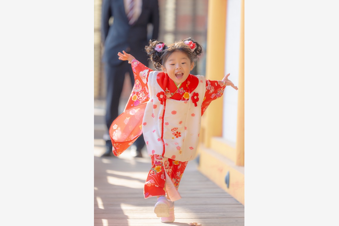 大對敏嗣が撮影した「お宮参り×七五三」の写真