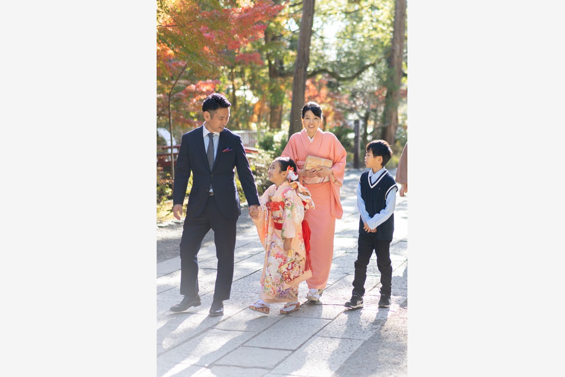 萩原　蔵志が撮影した「七五三のロケ撮影」の写真