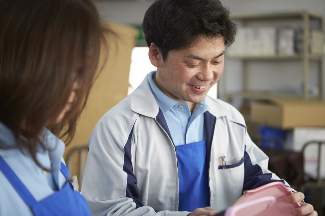 岩瀬泰治が撮影した「職場取材」の写真