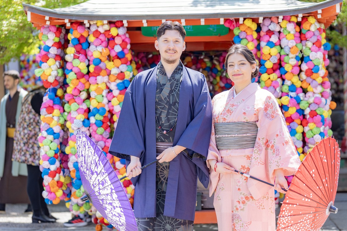 大阪フォトファクトリーが撮影した「着物ロケ撮影」の写真