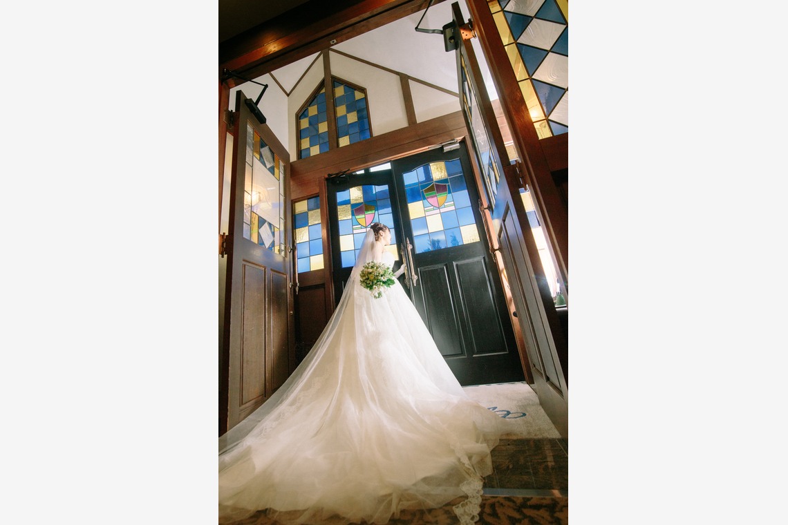 -R-studio アールスタジオが撮影した「ウェディング当日、洋和装前撮り、後撮り、エンゲージメントフォトなどすべてを含むポートフォリオです。」の写真