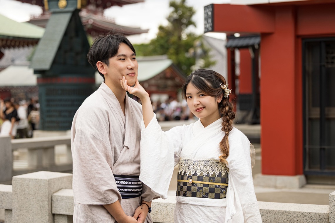 フォトスタジオENOが撮影した「和服、着物、カップル」の写真