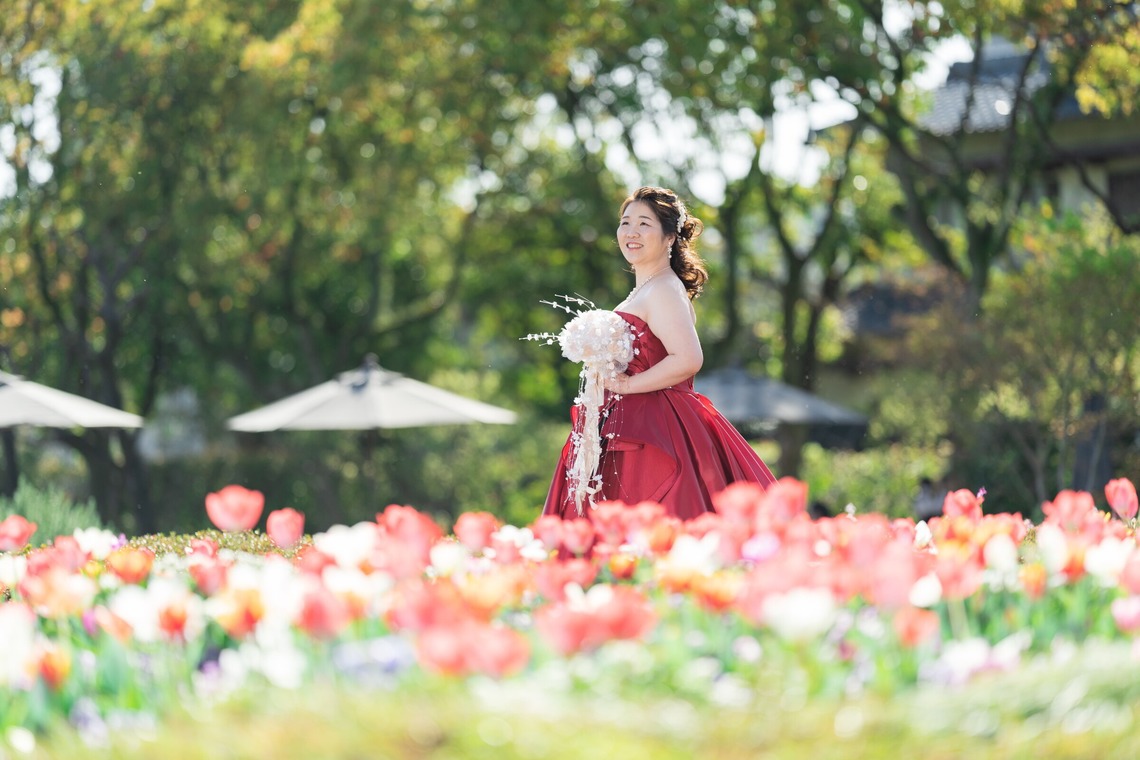 山口　竜が撮影した「ウエディング前撮り」の写真