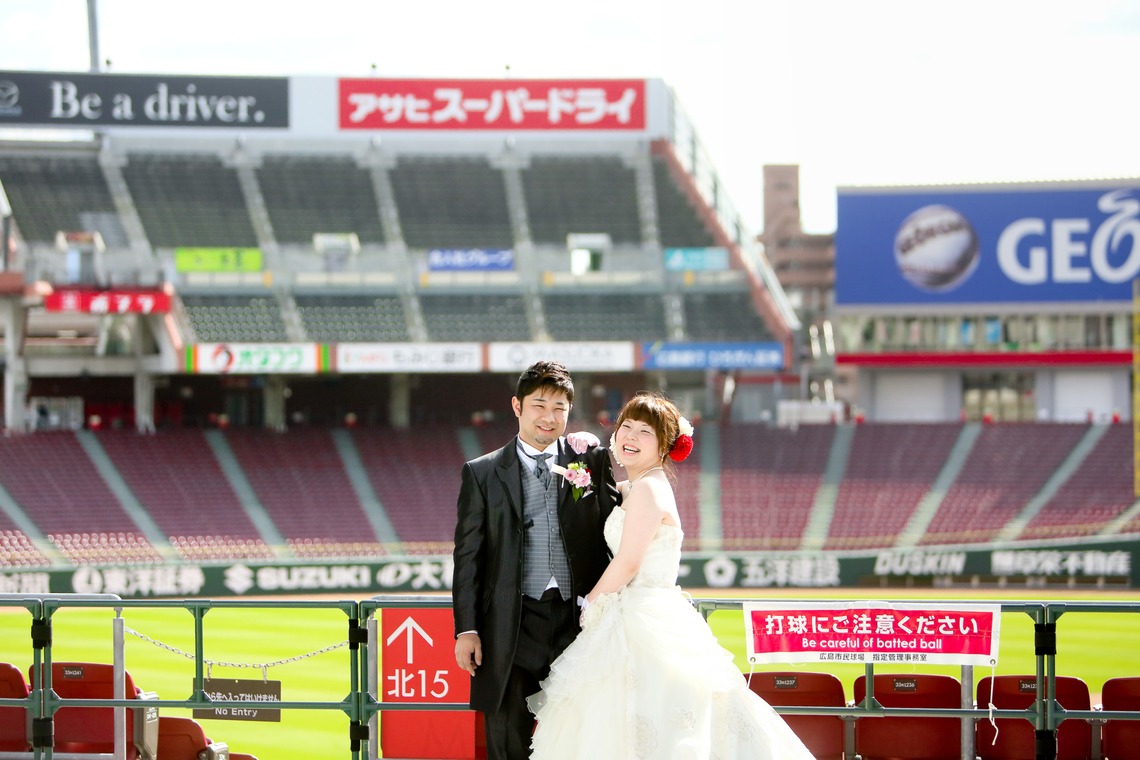 KIKIウェディングが撮影した写真のアルバム「マツダスタジアム」