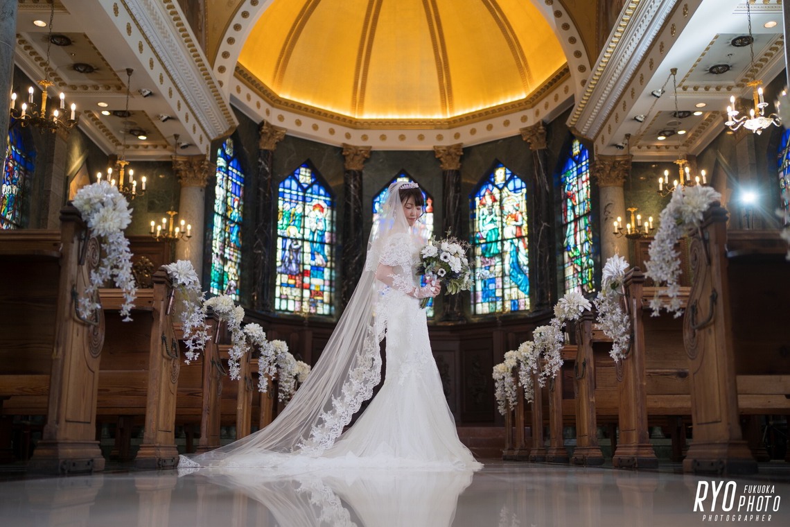 山口　竜が撮影した「ウエディング前撮り」の写真