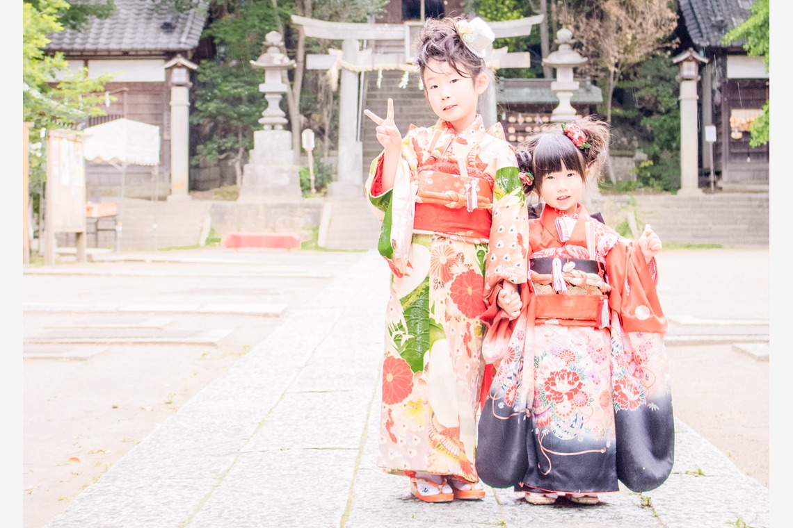 ゆのみふぉとが撮影した「七五三のお写真（人見知りの子供）」の写真