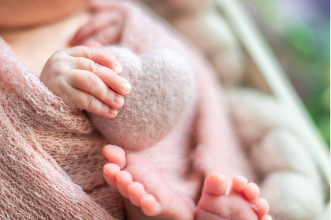 サキヤマ リエが撮影した写真のアルバム「ピンク系・オーロラ姫風・女の子のニューボーンフォト 」