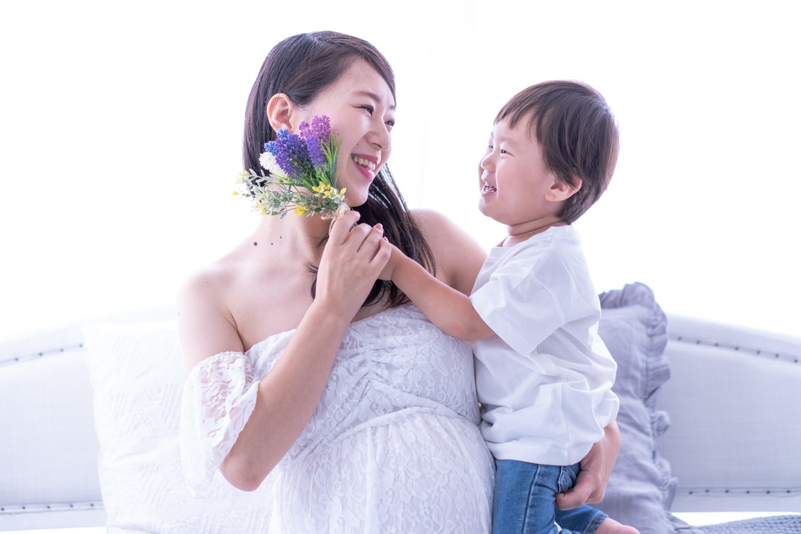 あさぎフォト　喜多紀子が撮影した写真のアルバム「「マタニティ撮影、もうすぐ僕もお兄ちゃん」」