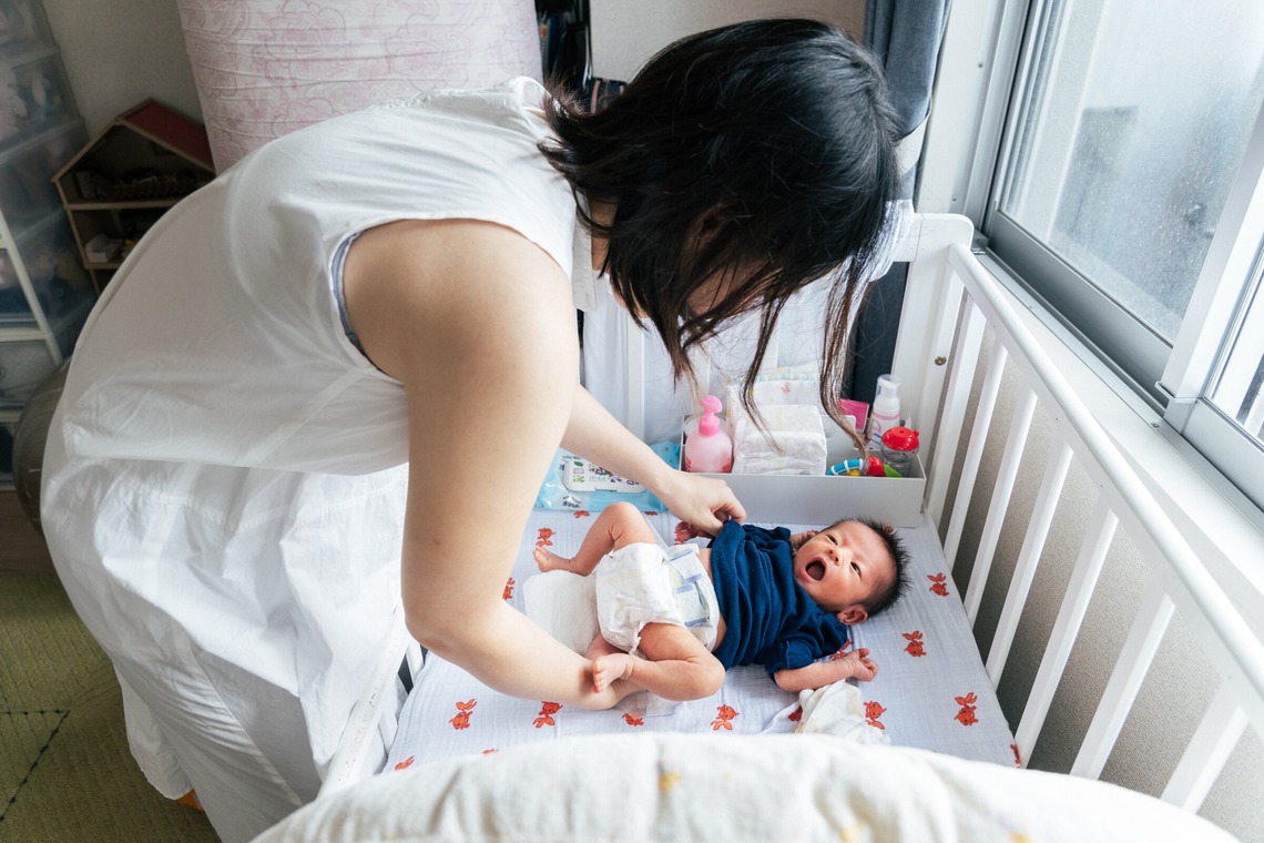 シコロハルナが撮影した「ニューボーンフォト」の写真