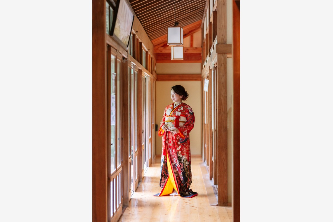 シコロハルナが撮影した「和装前撮り」の写真