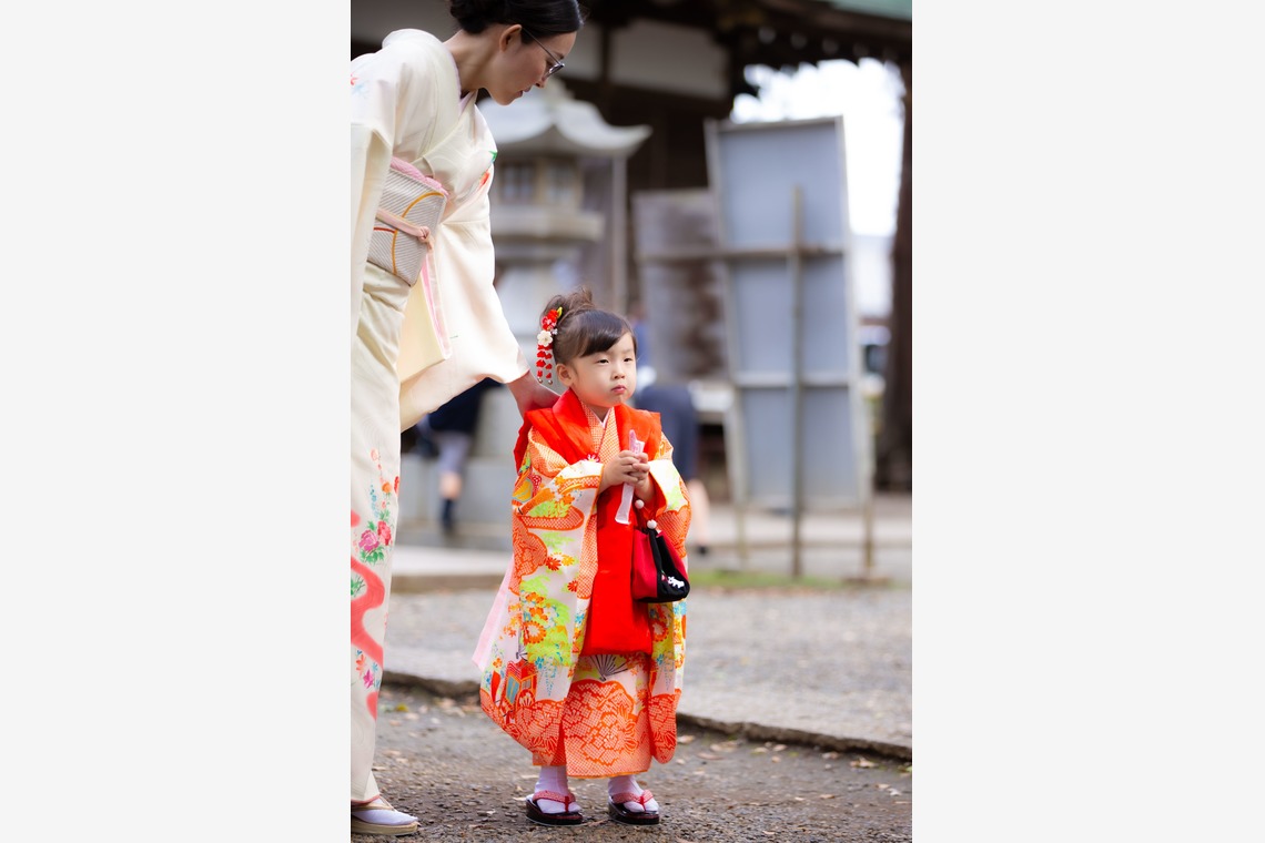 T.Matsumuraが出張撮影した家族写真(キッズ,ベビーフォト)などが写った「七五三＠篠原八幡神社」の家族写真