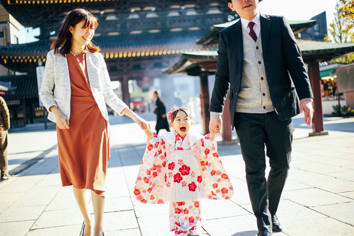 出張撮影HUG TIMEが撮影した「七五三出張撮影＠川崎大師」の写真