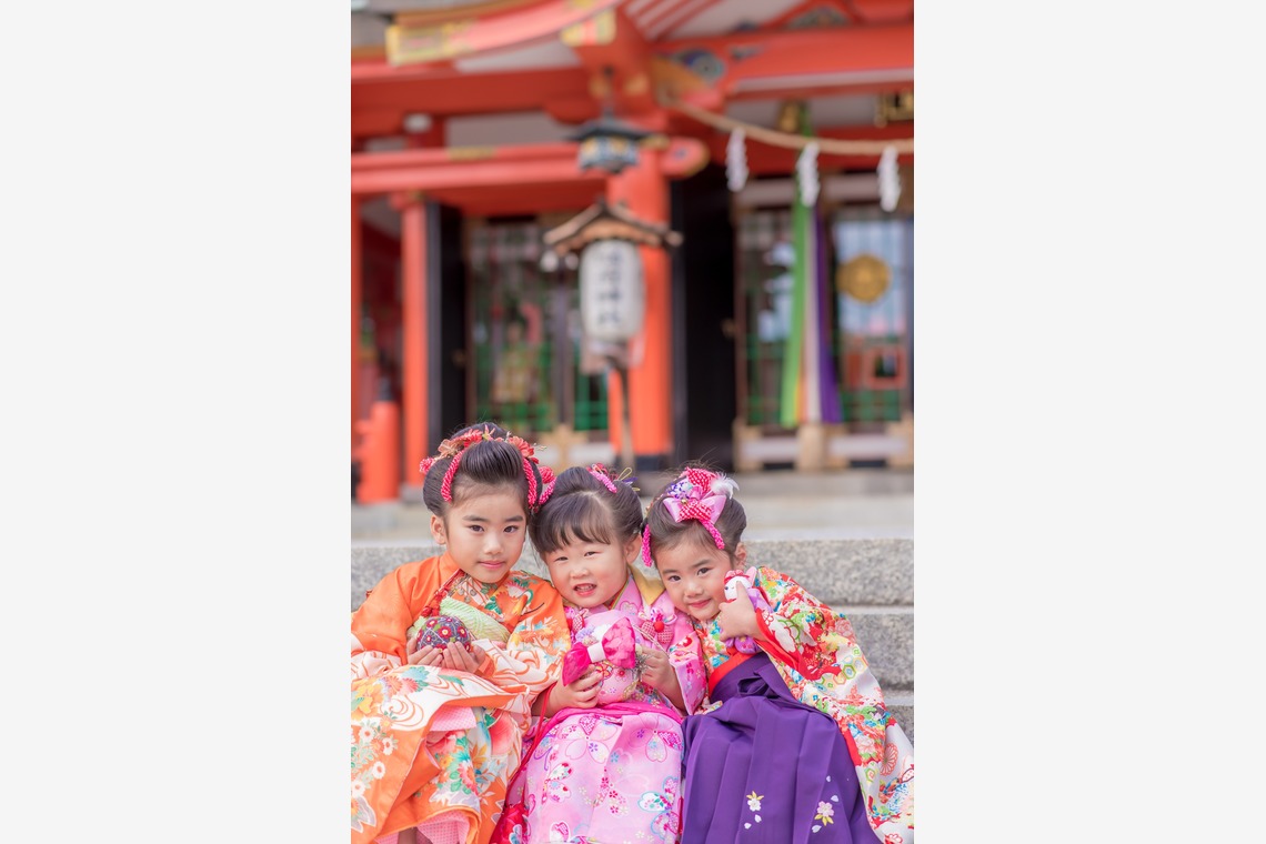 まんまるフォトが撮影した写真のアルバム「七五三写真」