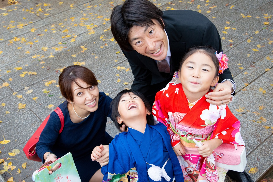 松井和幸が撮影した写真のアルバム「七五三」