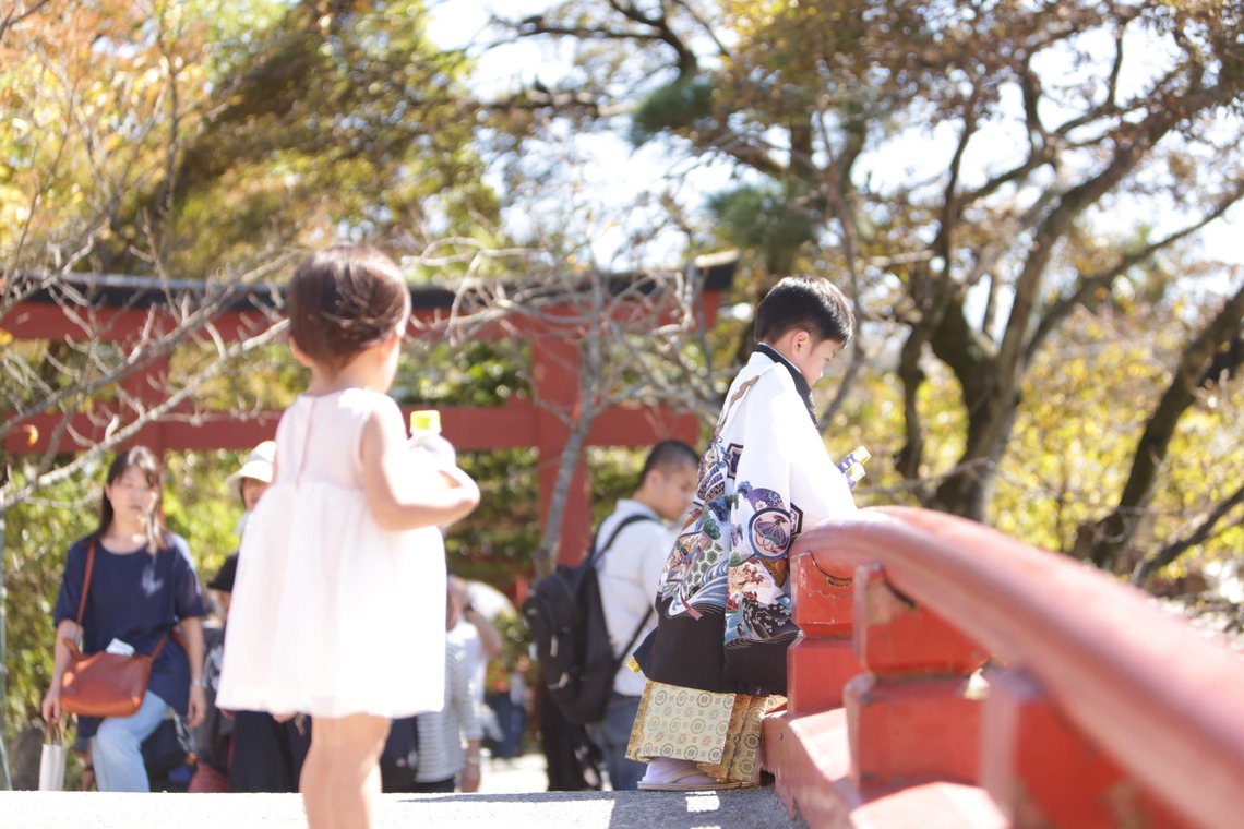 Photographer  Tomoが撮影したエンゲージメントフォトのアルバム「七五三」