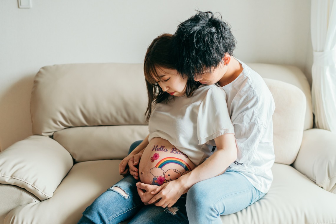 Photo Design CRIEが撮影したマタニティフォト/ニューボーンフォトのアルバム「マタニティ・ニューボーン」