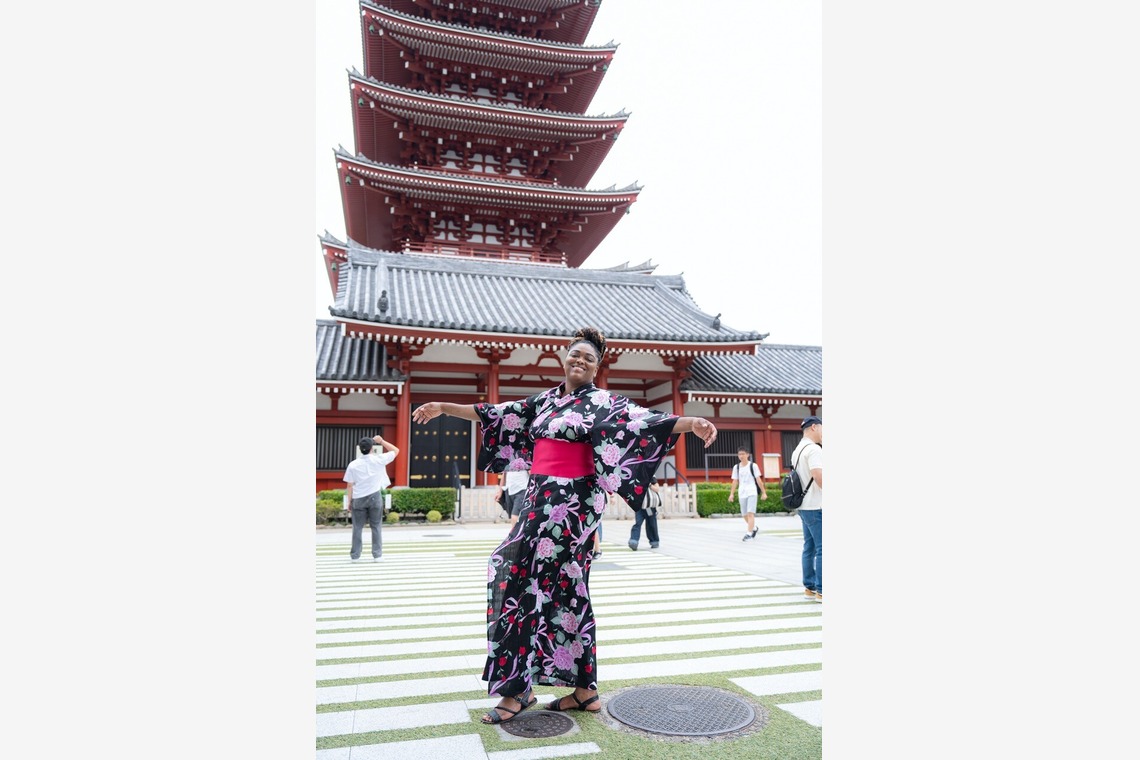 Photography_KanaUが撮影した「浴衣の外国人観光客（浅草）」の写真