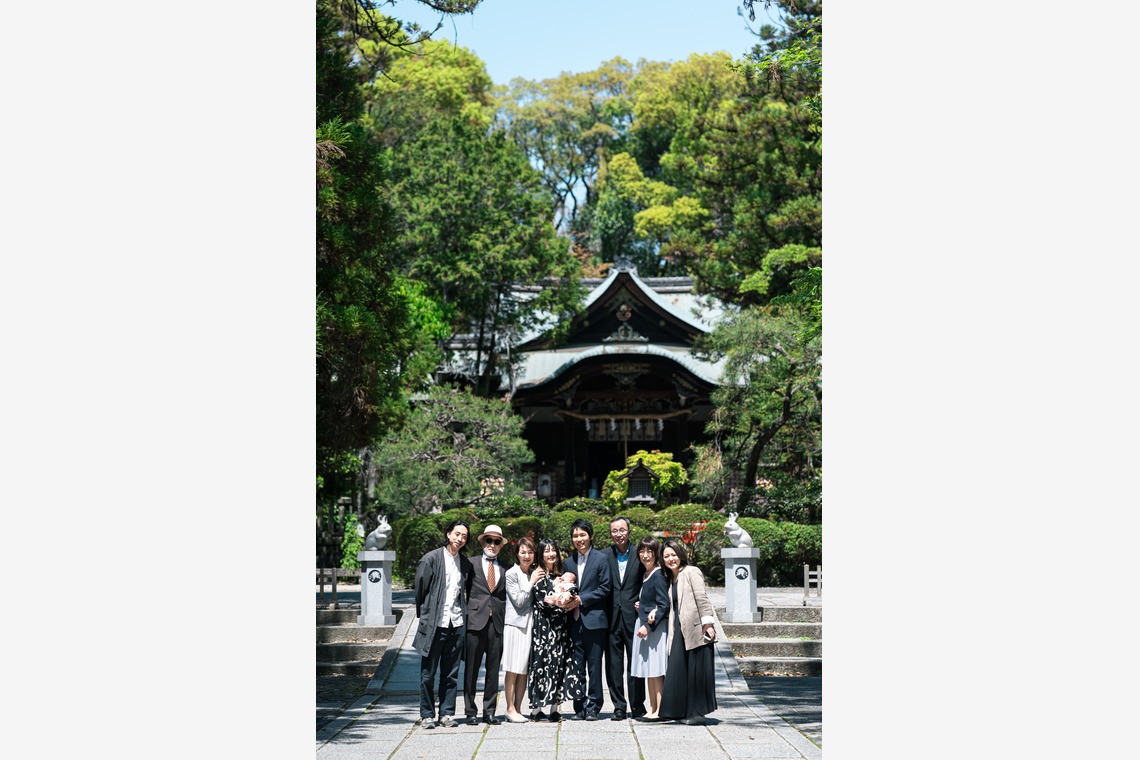 櫻井一平が出張撮影した家族写真(キッズ,ベビーフォト)などが写った「ファミリーフォト」の家族写真