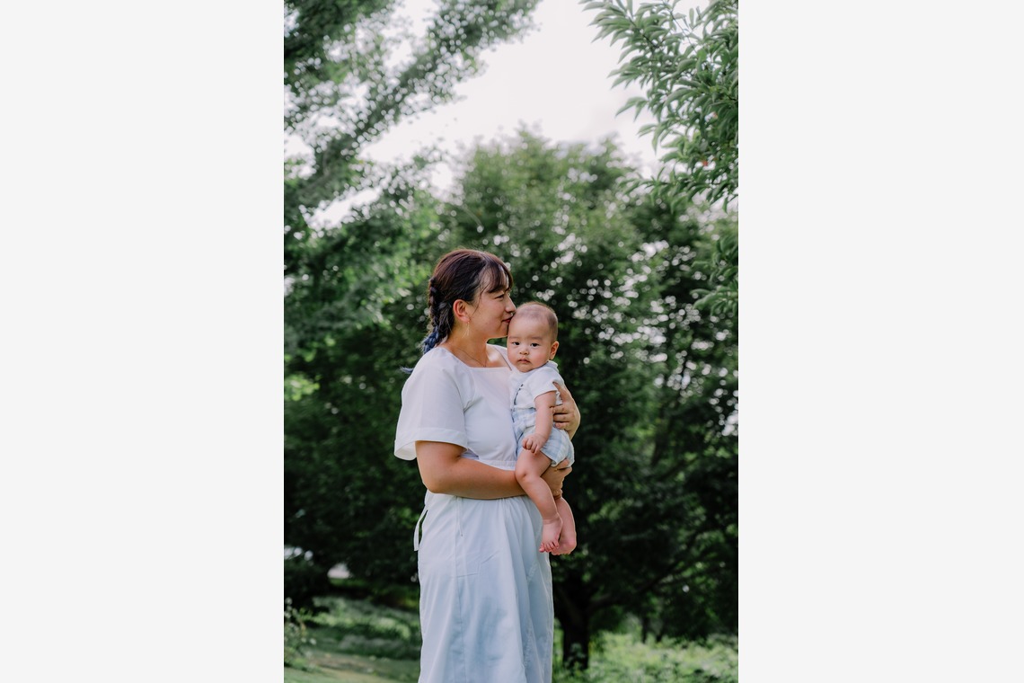 民辻亮介が撮影した「ファミリーフォト」の写真