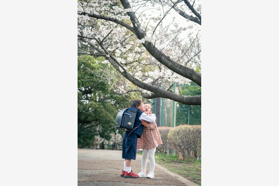戸澤麻衣が撮影した「都内・新一年生の撮影」の写真