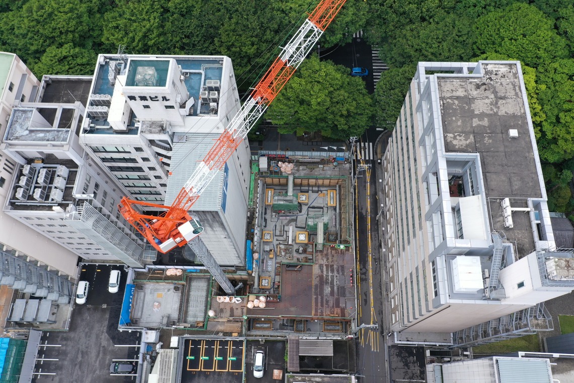 アナハイムエレクトロニクスが撮影した「マンション建設報告用写真」の写真